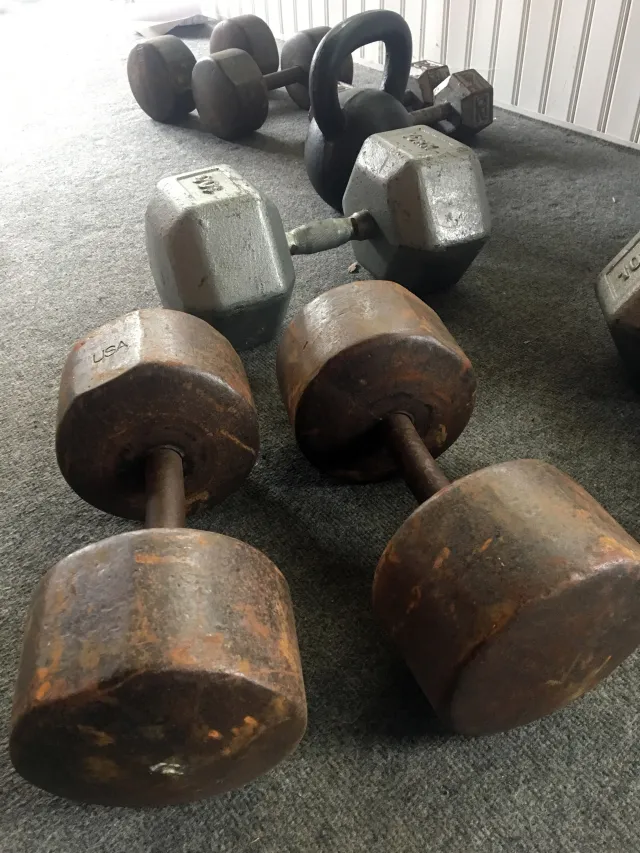 Professional Dumbbell Rack at StrengthShed Gym Horley